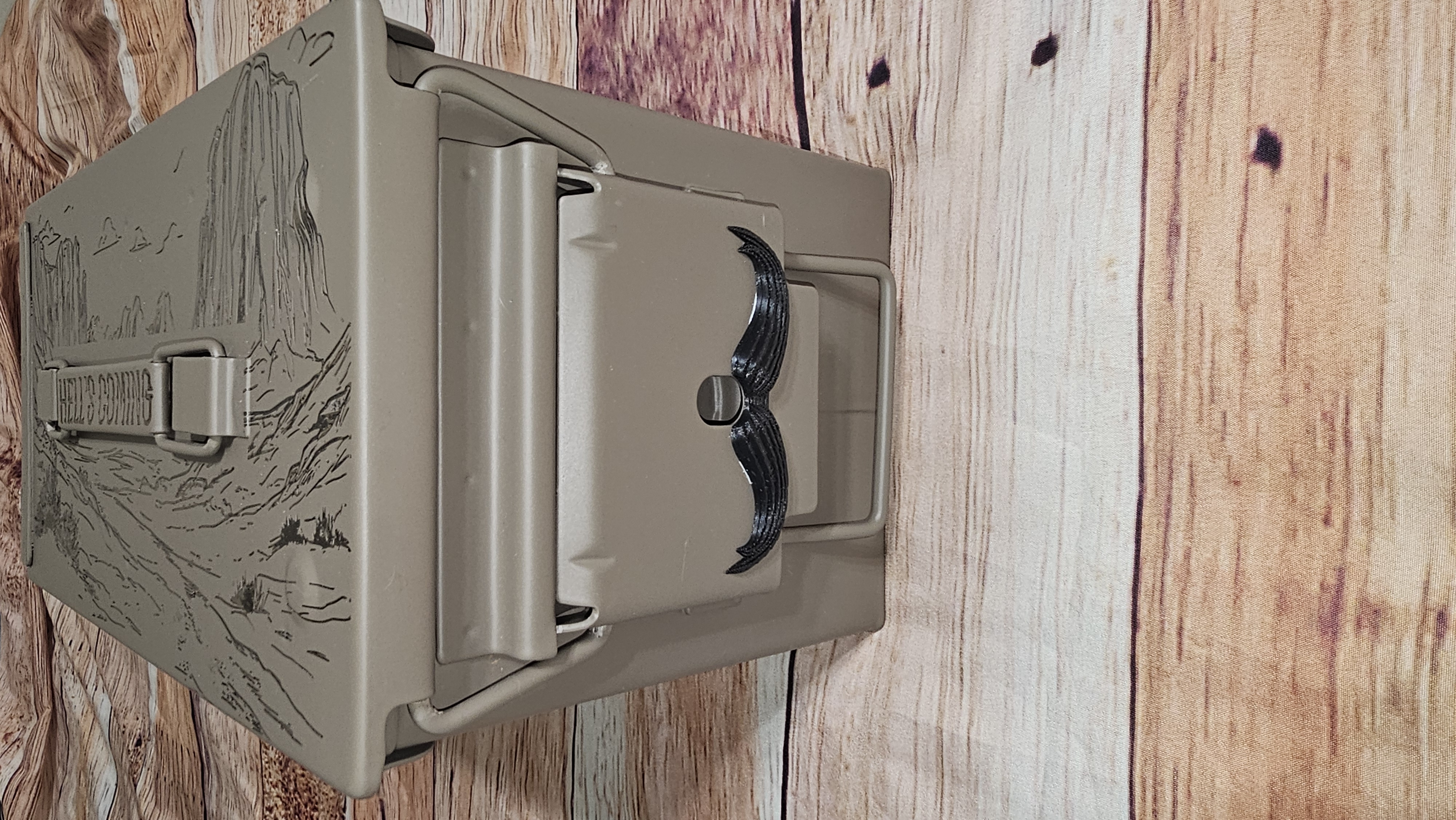 Custom Ammo Can - Laser engraved metal storage